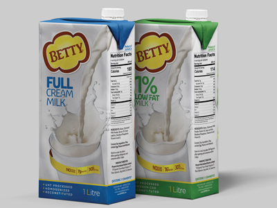 Betty Milk Boxes