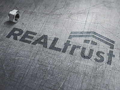 Real Trust logo mockup